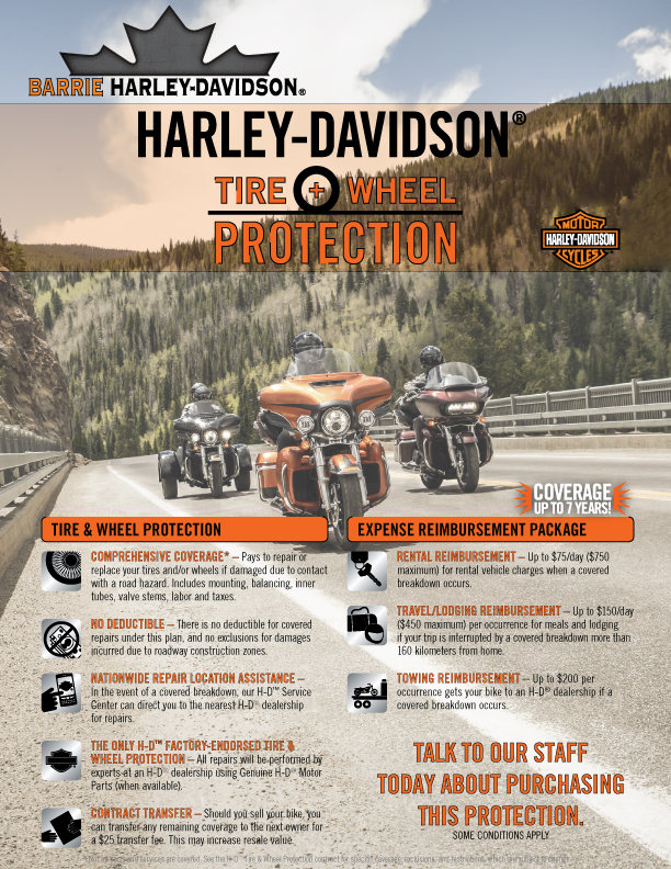 Harley-Davidson® Tire Wheel Protection